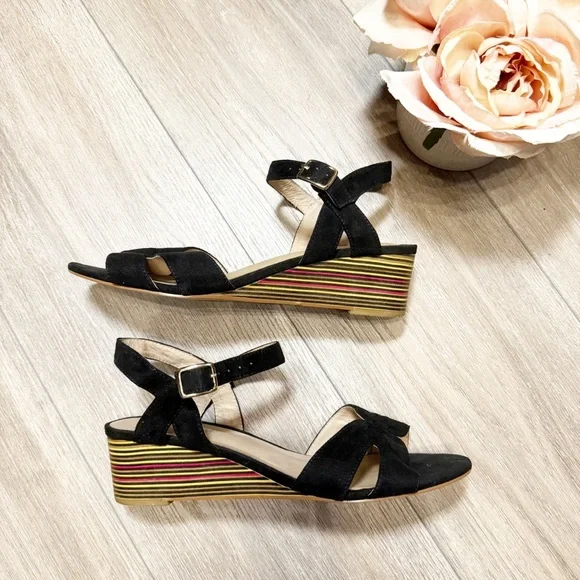 Chelsea Crew by Anthropology Wedge Sandals EU Size 40 - Picture 3 of 5